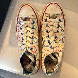 Multi colored circle Converse All Stars